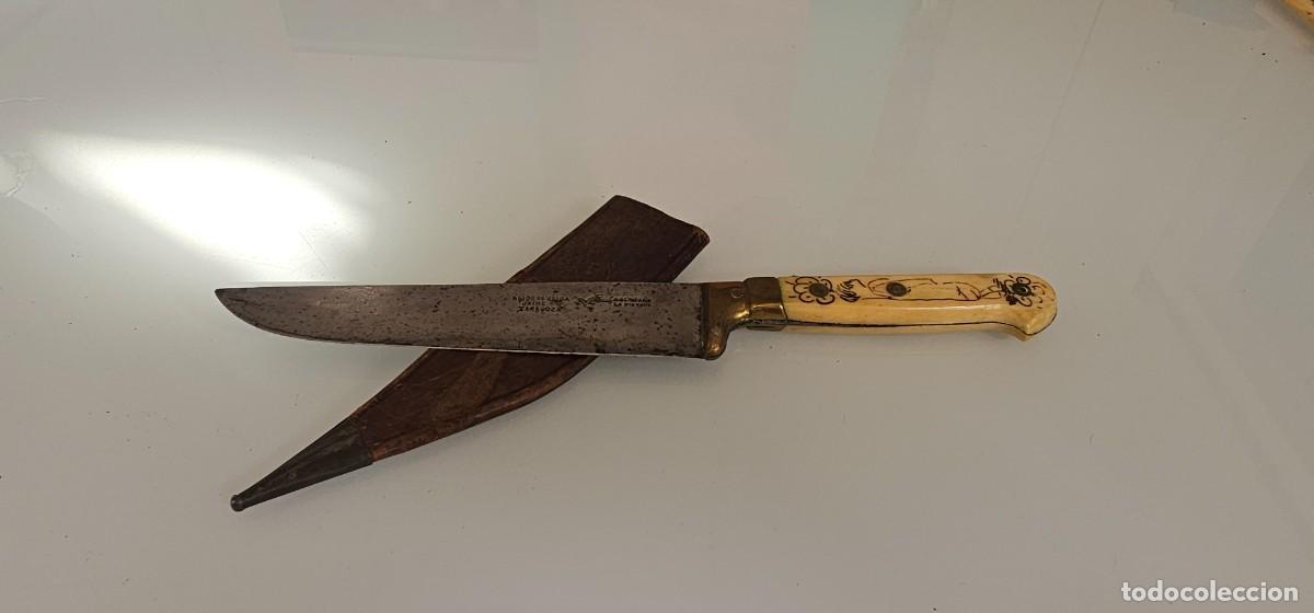 Militaria: Bonito cuchillo espa&ntilde;ol siglo XIX