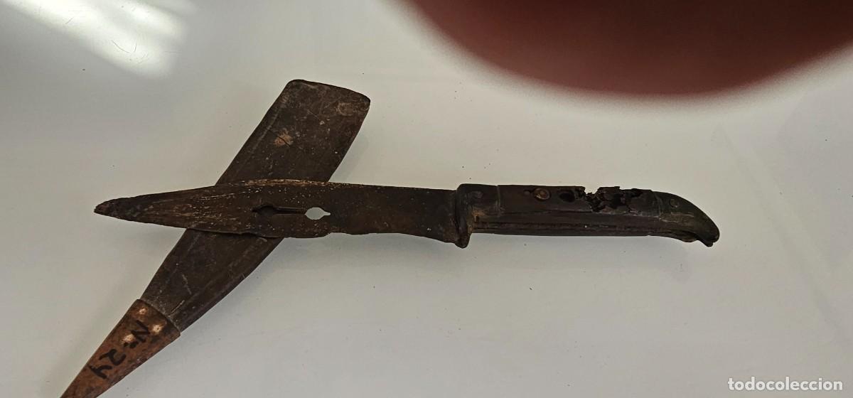 Militaria: Cuchillo espa&ntilde;ol siglo XIX