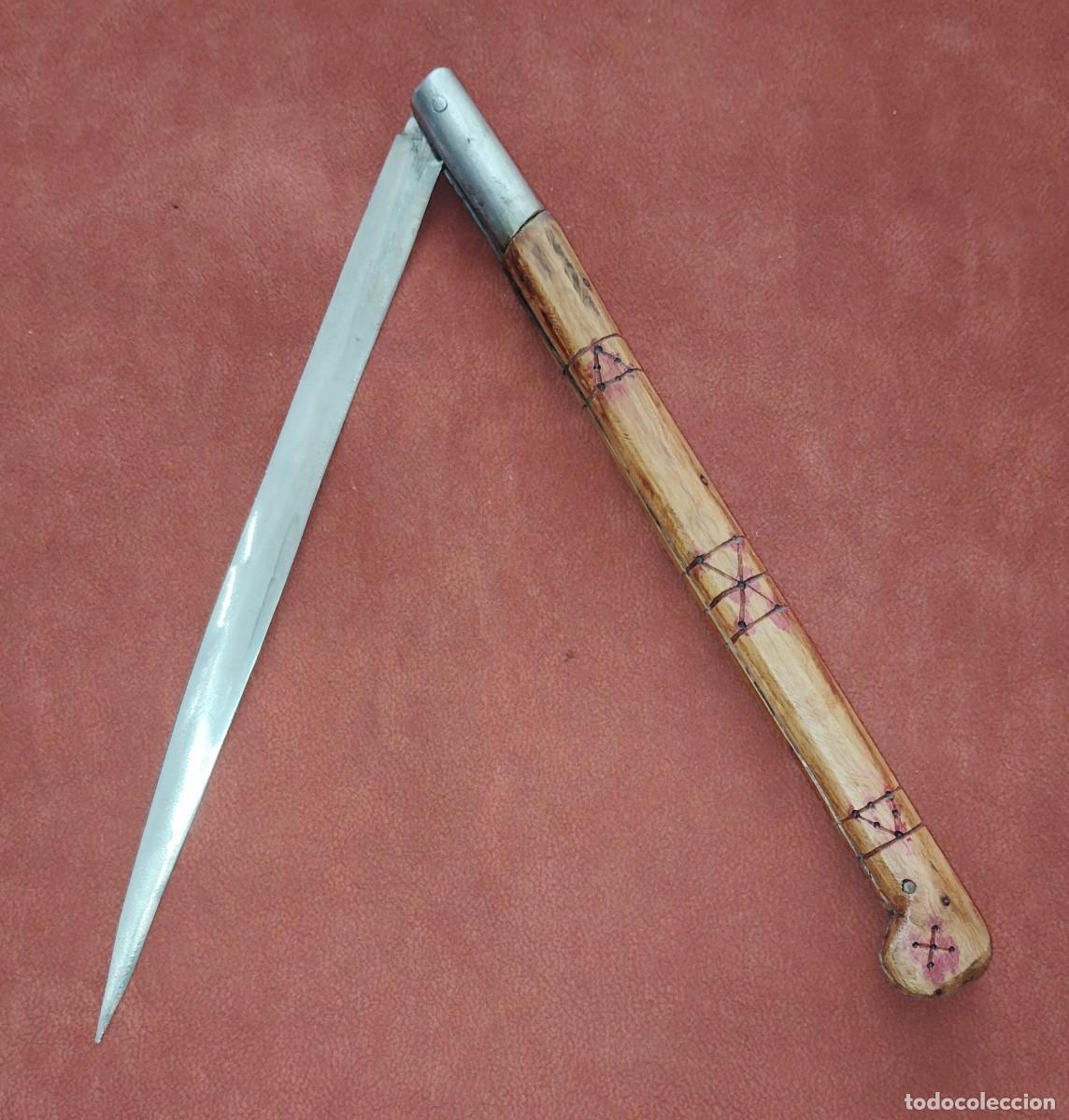 Militaria: NAVAJA DE DUELO GIGANTE 60 cmts .ENVIO CERTIFICADO INCLUIDO.