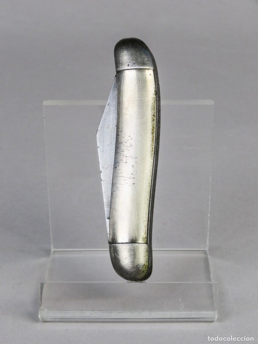 Militaria: Navaja Imperial Prov USA cachas met&aacute;licas siglo XX
