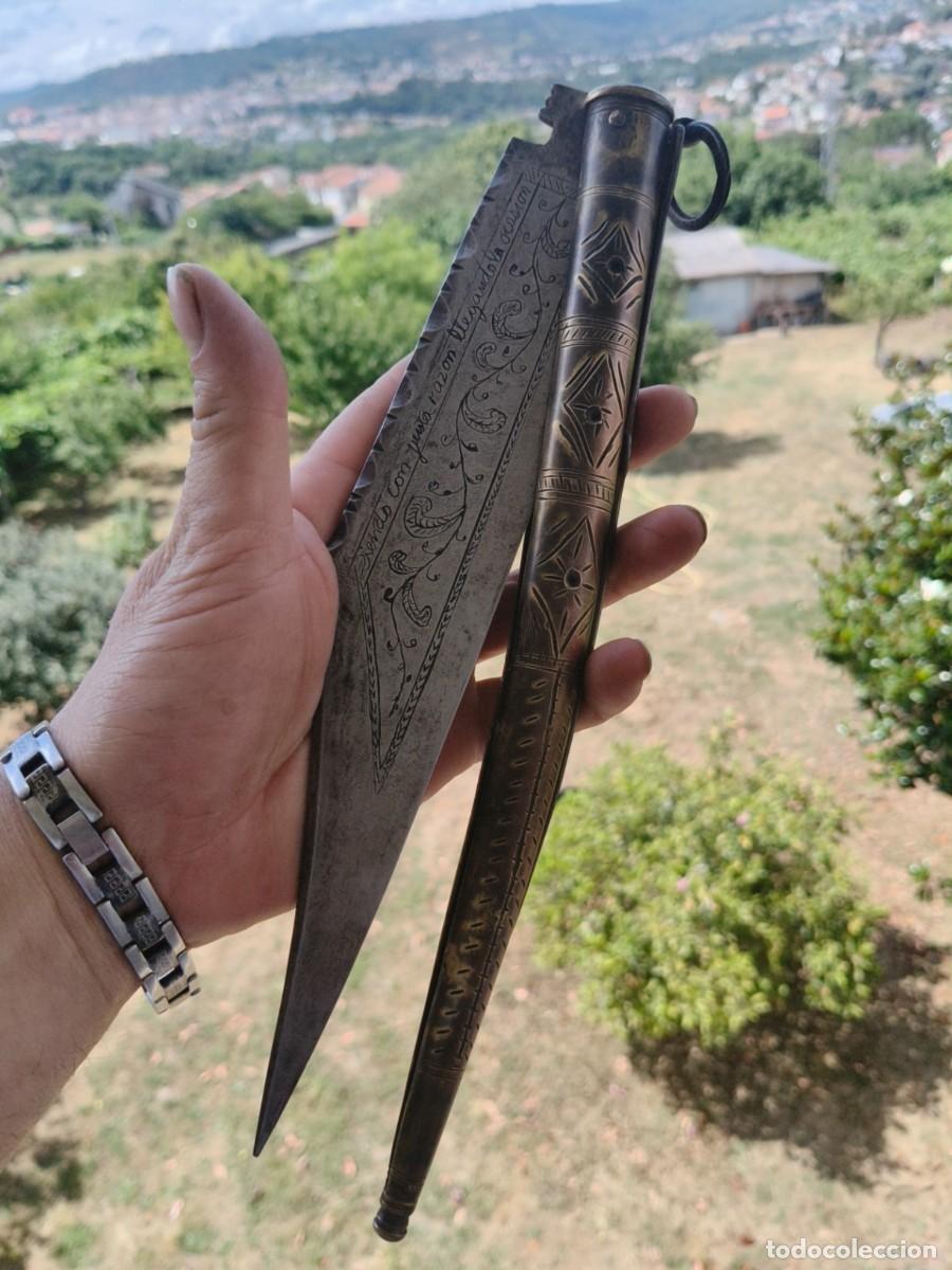 Militaria: NAVAJA ESPA&Ntilde;OLA GRANDE santa cruz de mudela