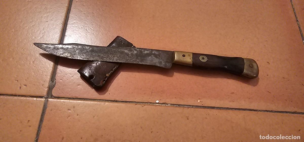 Militaria: Cuchillo espa&ntilde;ol siglo XIX
