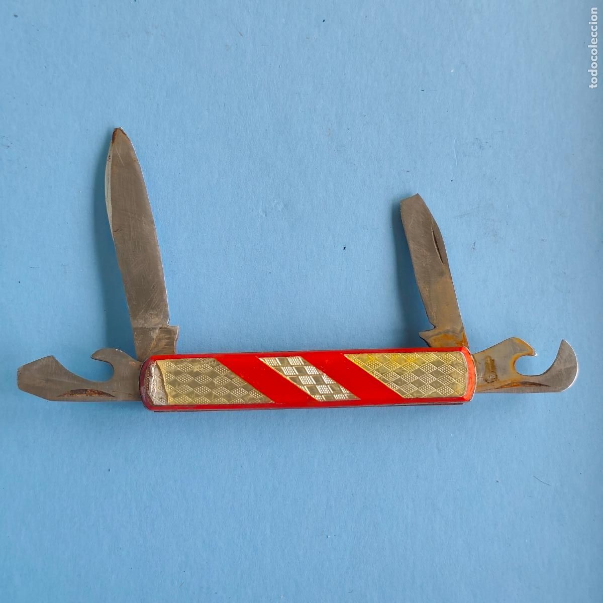 Militaria: Navaja multiusos Gonz&aacute;lez Albacete