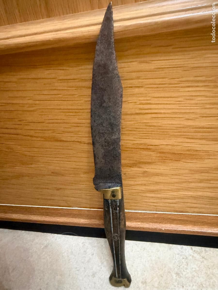 Militaria: Cuchillo aragon&eacute;s de bota
