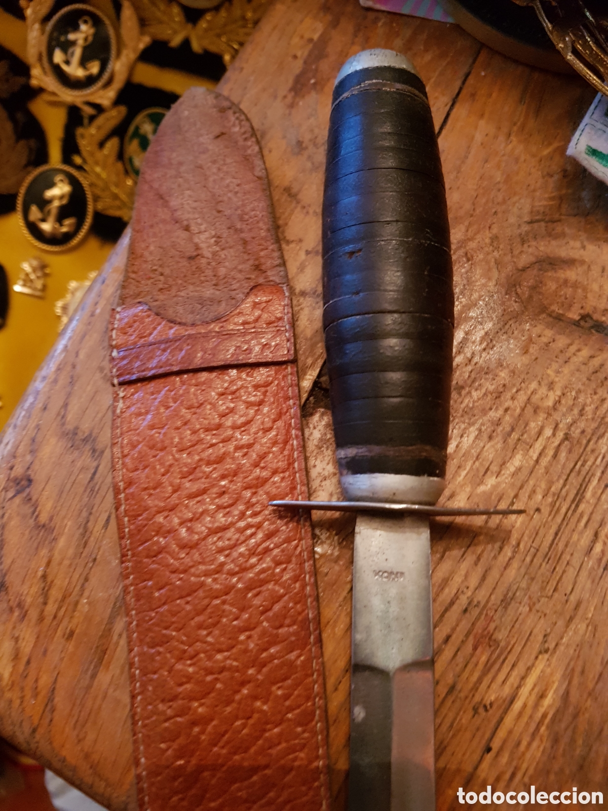 Militaria: ANTIGUO CUCHILLO DE LA OJE - Foto 3