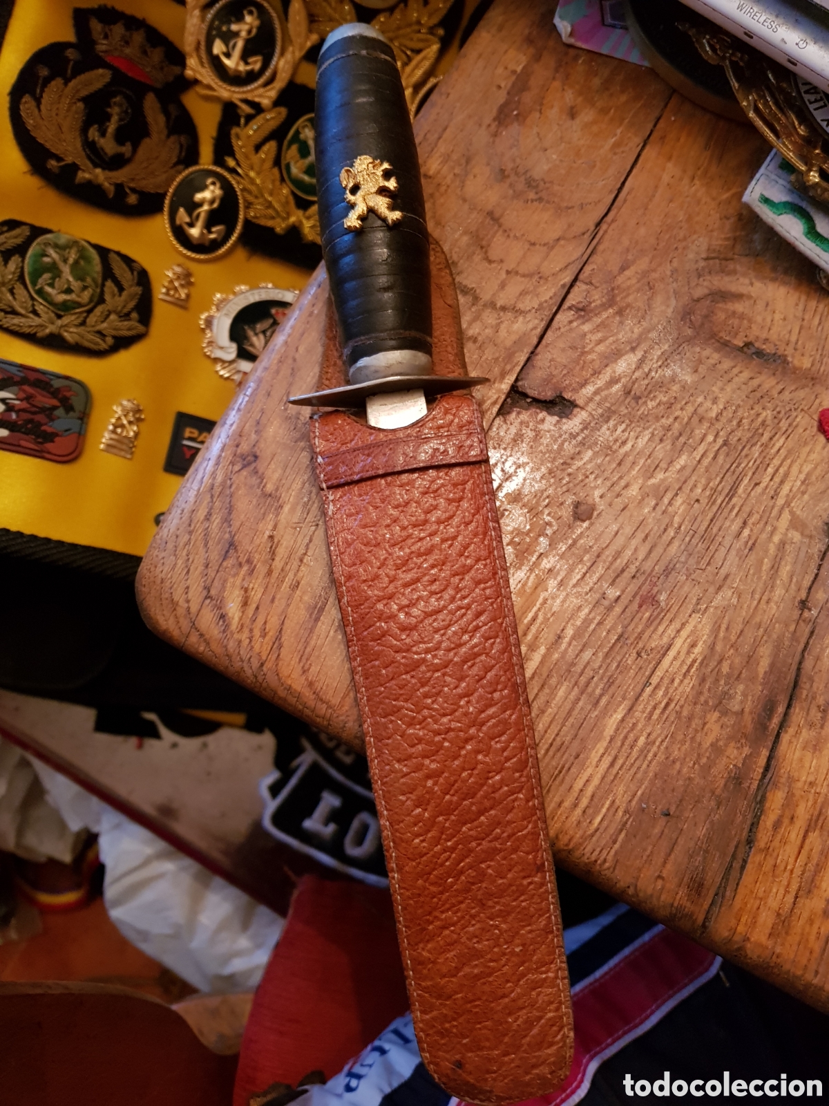 Militaria: ANTIGUO CUCHILLO DE LA OJE - Foto 1