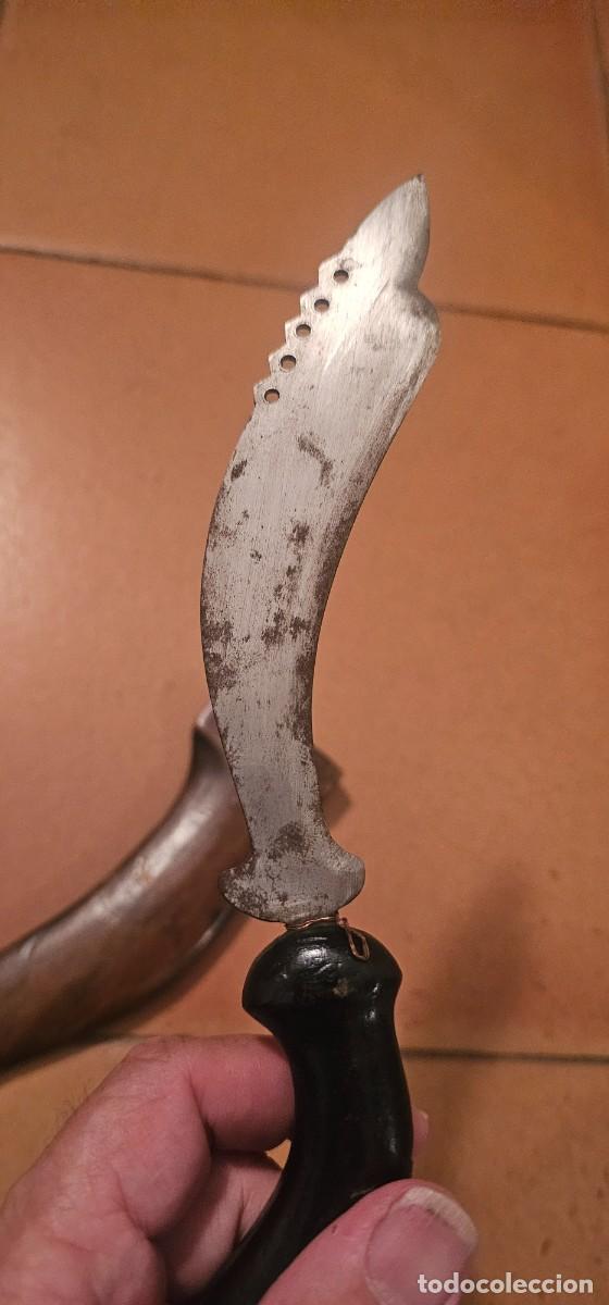 Militaria: Cuchillo kujang de Java antiguo - Foto 2