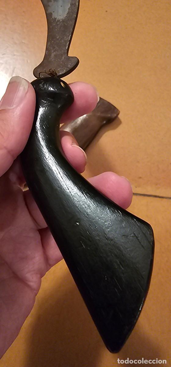 Militaria: Cuchillo kujang de Java antiguo - Foto 4