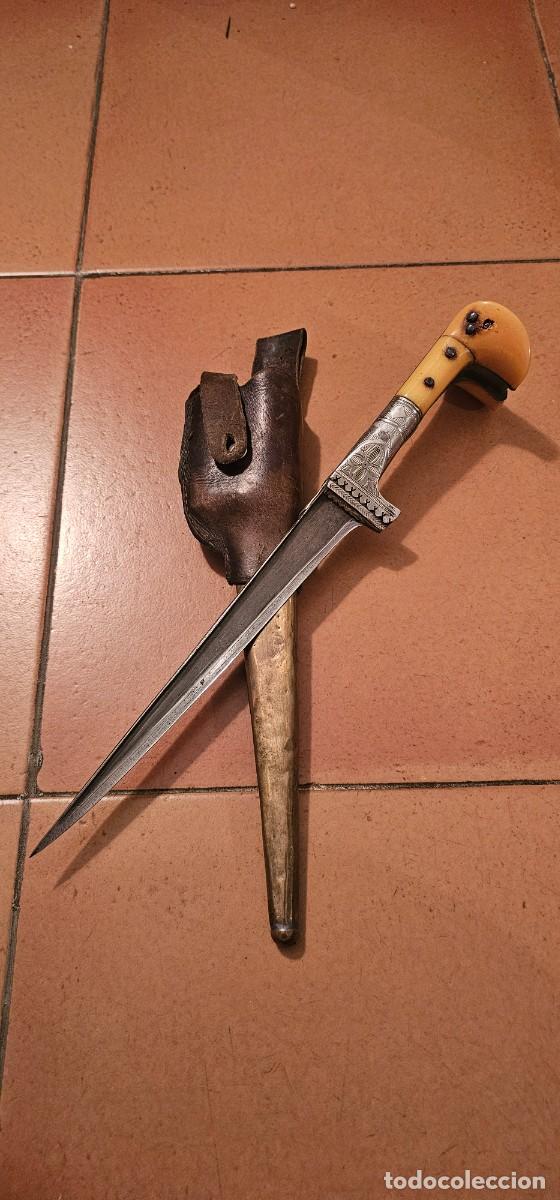 Militaria: Maravilloso khyber o chorrada Afganist&aacute;n plata antiguo