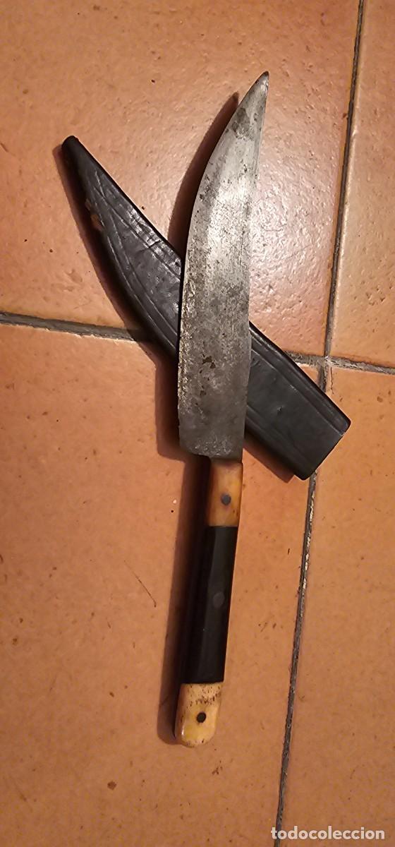 Militaria: Cuchillo espa&ntilde;ol antiguo siglo XIX
