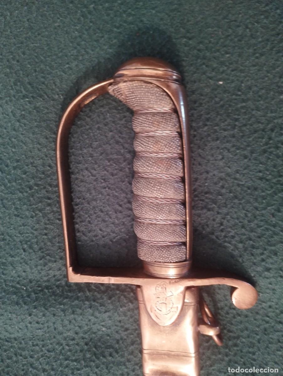 Militaria: Espada inglesa de marina (uniforme) circa 1800*