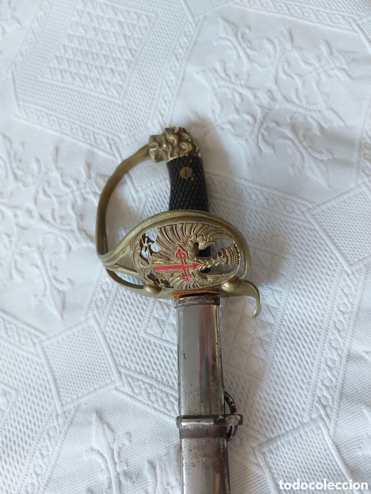 Militaria: Sable reglamento del 43 epoca de franco