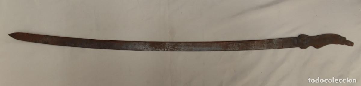 Militaria: ANTIGUA HOJA DE SABLE DE LA FABRICA DE DE ARMAS DE TOLEDO, VER DESCRIPCION, 2&ordf;