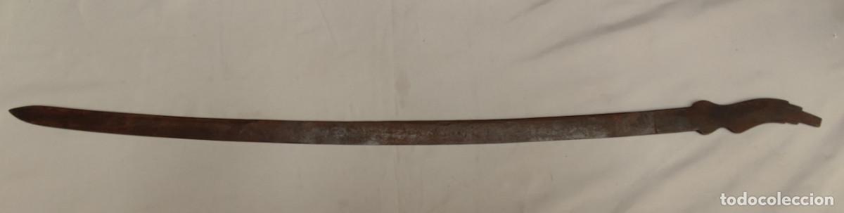 Militaria: ANTIGUA HOJA DE SABLE DE LA FABRICA DE DE ARMAS DE TOLEDO, VER DESCRIPCION, 3&ordf;
