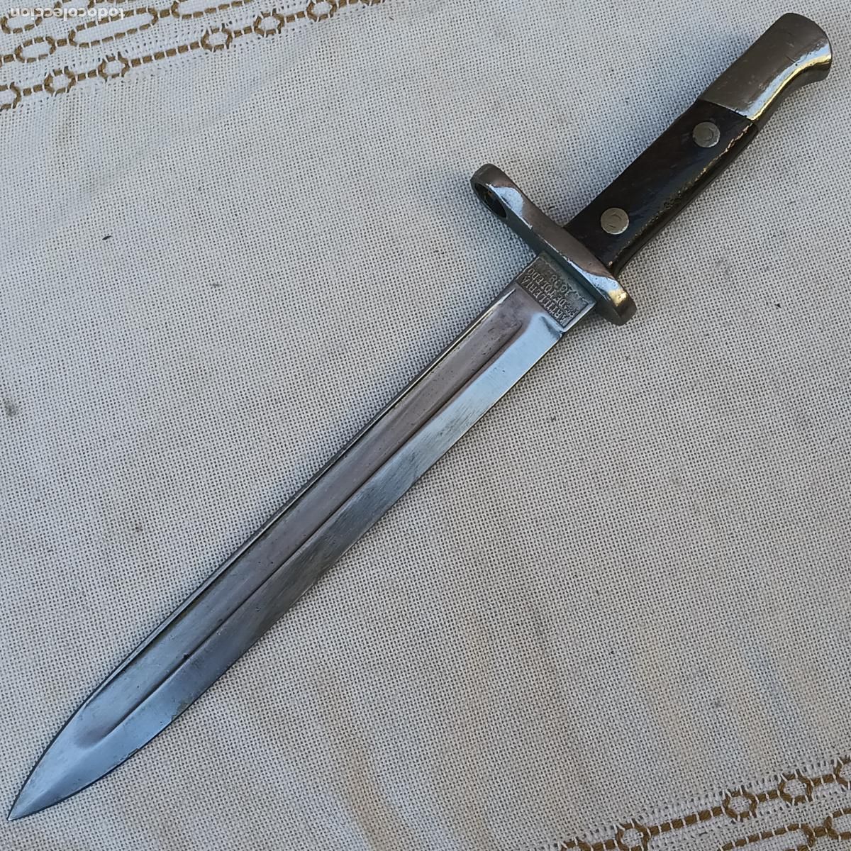 Militaria: BAYONETA / MACHETE ARTILLERIA FABRICA DE ARMAS DE TOLEDO - A&Ntilde;O 1898.