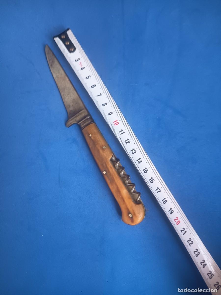 Militaria: Cuchillo antiguo de caza - Foto 6