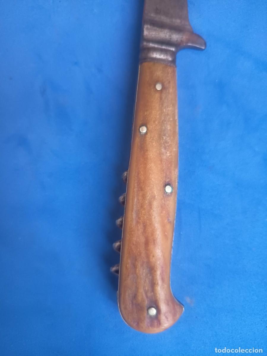 Militaria: Cuchillo antiguo de caza - Foto 9