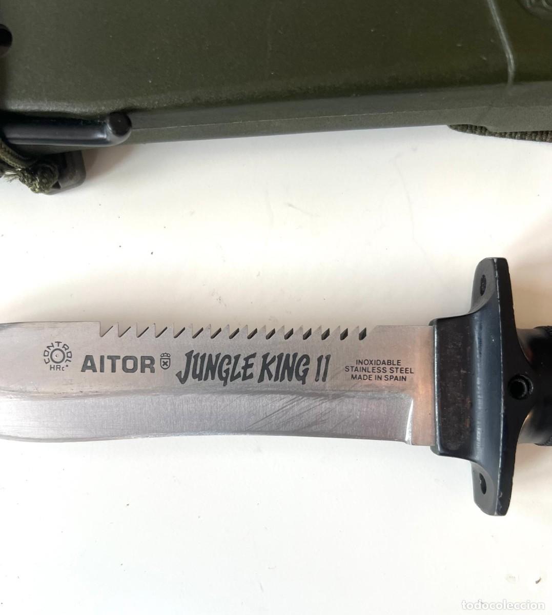 Militaria: Exclusivo Cuchillo de supervivencia Aitor Jungle King II A&Ntilde;OS 80
