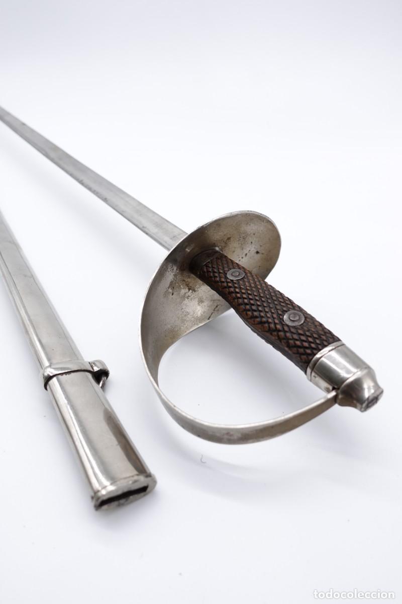 Militaria: ANTIGUO SABLE DE CABALLER&Iacute;A ESPA&Ntilde;OL MODELO 1907-18 PUERTO SEGURO CON VAINA MILITAR EJERICITO