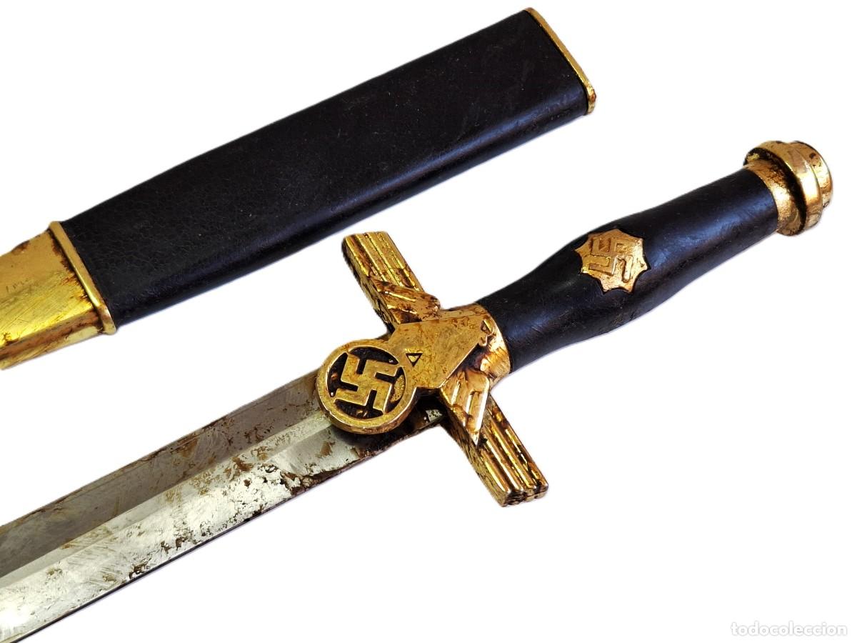 Militaria: DAGA ALEMANIA NAZI - HOJA DE 19X3.CM - 33.CM LARGO TOTAL