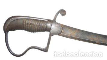 Militaria: Sable para Oficial hacia 1800 utilizado por los Oficiales de todas las Armas y Cuerpos durante la Gu