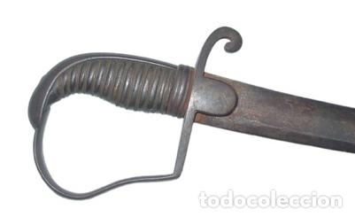 Militaria: Sable para Oficial hacia 1800 utilizado por los Oficiales de todas las Armas y Cuerpos durante la Gu