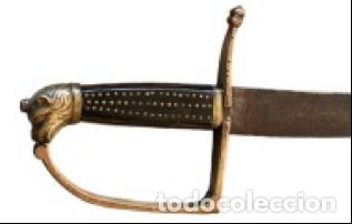 Militaria: Sable de Oficial hacia 1780 COLECCI&Oacute;N JUAN LUIS CALV&Oacute;