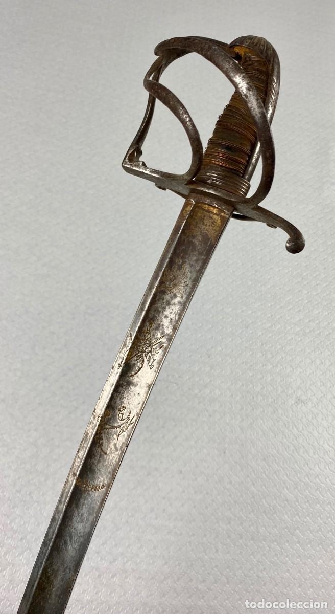Militaria: Sable para Oficial hacia 1800 COLECCI&Oacute;N JUAN LUIS CALV&Oacute; 727