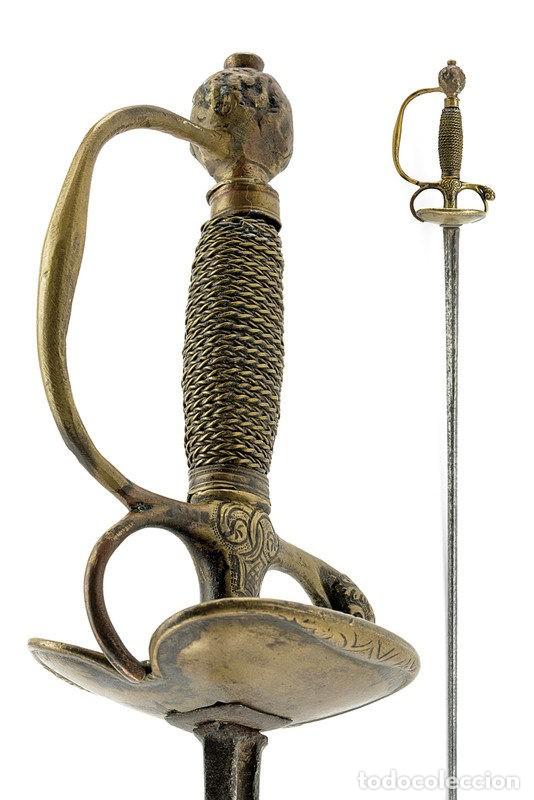 Militaria: ESPADA ESPA&Ntilde;OLA CONCHAS ARMADA XVIII HOJA FECYT SOLINGEN ESP701