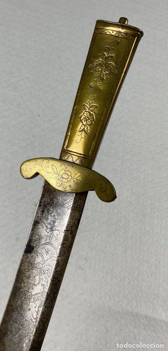 Militaria: SABLE DE CAZA SIGLO XVIII ALEMANIA COLECCI&Oacute;N JUAN LUIS CALV&Oacute;