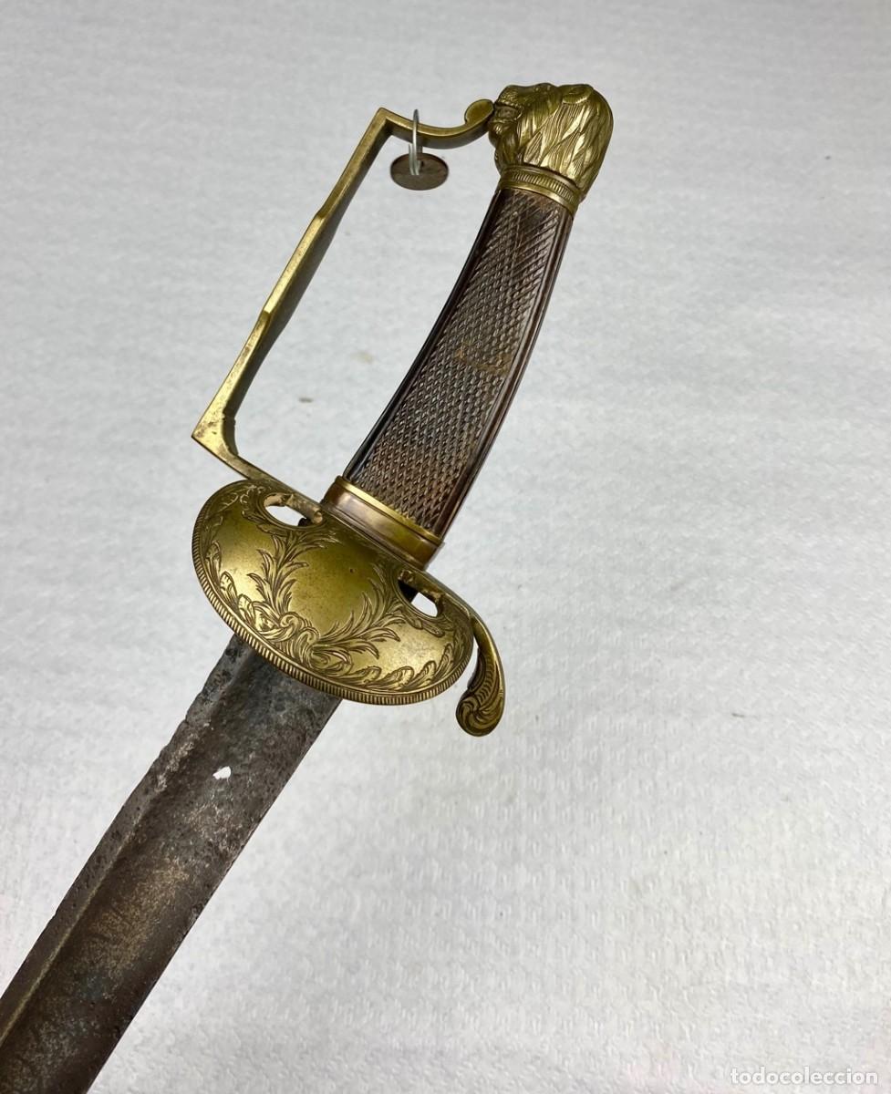 Militaria: SABLE PARA OFICIAL ESPA&Ntilde;OL HACIA 1800 NO ME SAQUES SIN RAZON / NO ME ENVAINES SIN HONOR COLECCI&Oacute;N JU