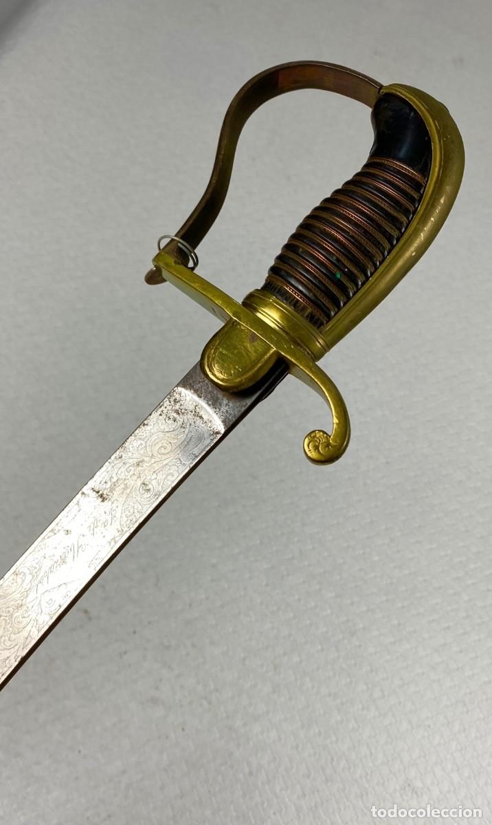 Militaria: Sable para Oficial hacia 1830 F&ordf; de Ybarzabal / En Eybar COLECCI&Oacute;N JUAN LUIS CALV&Oacute;