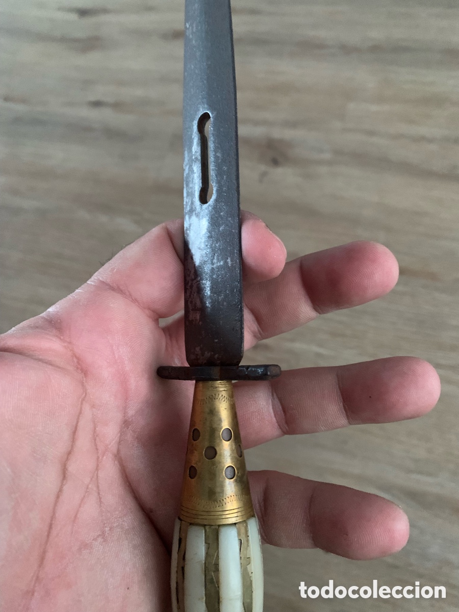 Militaria: Cuchillo antiguo espa&ntilde;ol - Foto 4