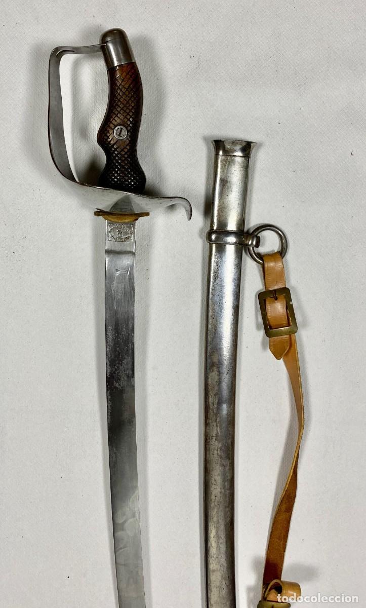 Militaria: Sable Espa&ntilde;ol para tropa de Institutos Montados modelo 1895 Robert GUARDIA CIVIL ARTILLERIA FABRICA