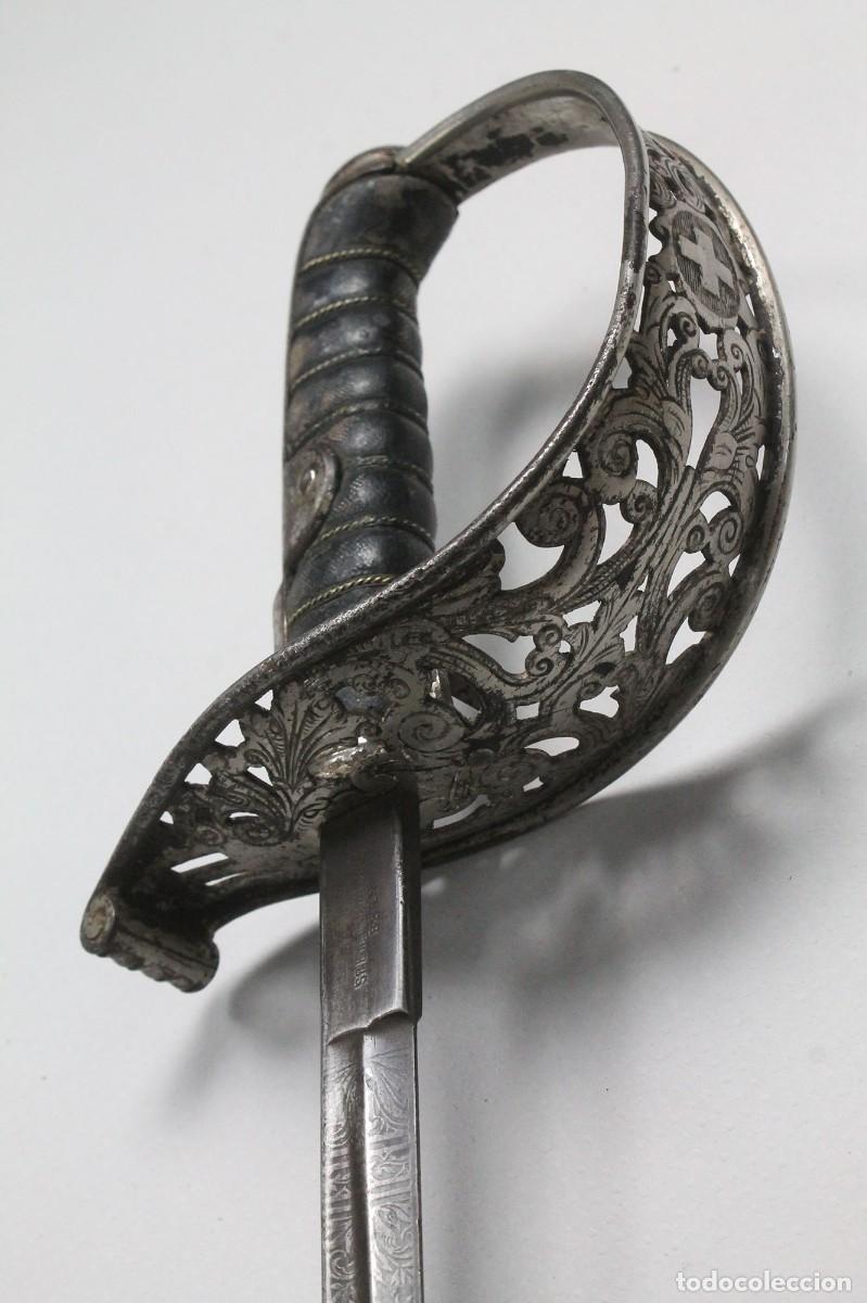Militaria: Espada Suiza de oficial de Infanter&iacute;a modelo 1867 SPEYER BLHM&CO BERN