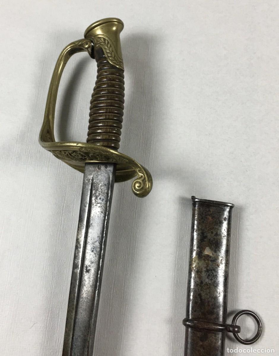 Militaria: Espada de Oficial de Infanter&iacute;a Francia modelo 1855 Espada 800