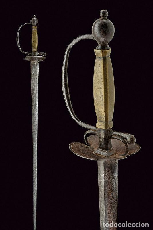 Militaria: ESPADA FRANCIA CONCHAS XVII NO ME REMETTEZ POINT SANS HONNEUR 698