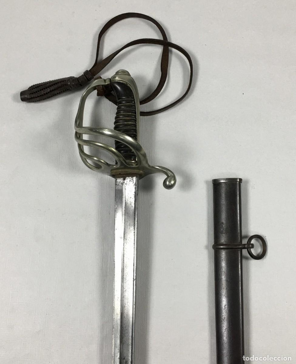 Militaria: Espada Francia de oficial de Caballer&iacute;a modelo 1896 Sabre d officier de Cavalerie mod&egrave;le 1896 1re ta