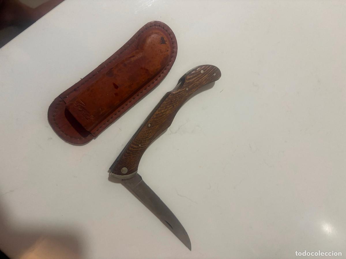 Militaria: navaja de gran tama&ntilde;o casi 30 cm herbertz acero 440 rostfrei