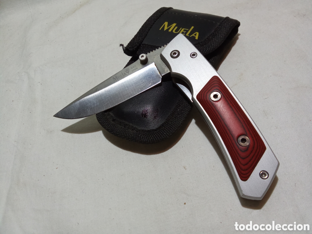 Militaria: BONITA NAVAJA PLEGABLE MUELA