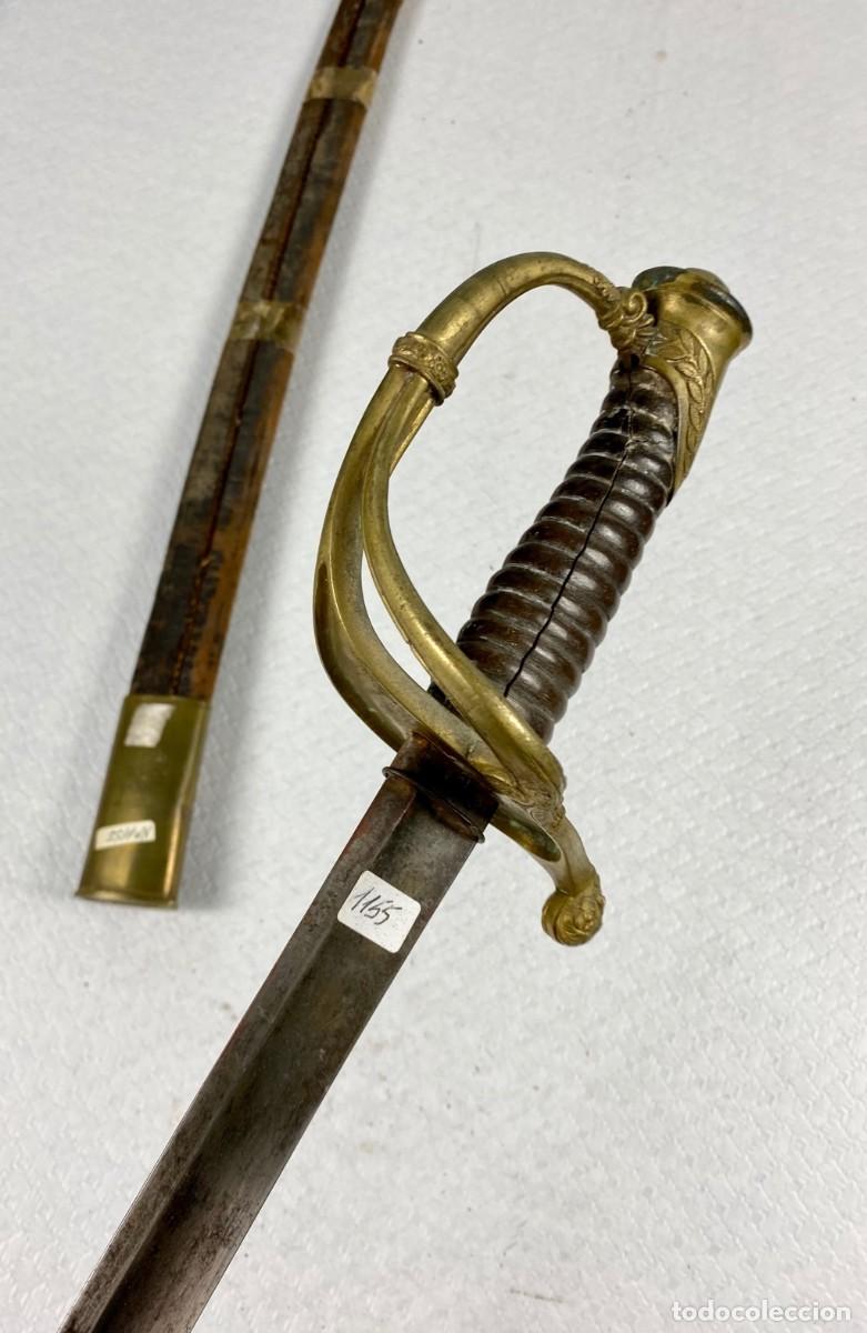 Militaria: Sable franc&eacute;s modelo 1821 de Oficial de Infanter&iacute;a COLECCI&Oacute;N JUAN LUIS CALV&Oacute;