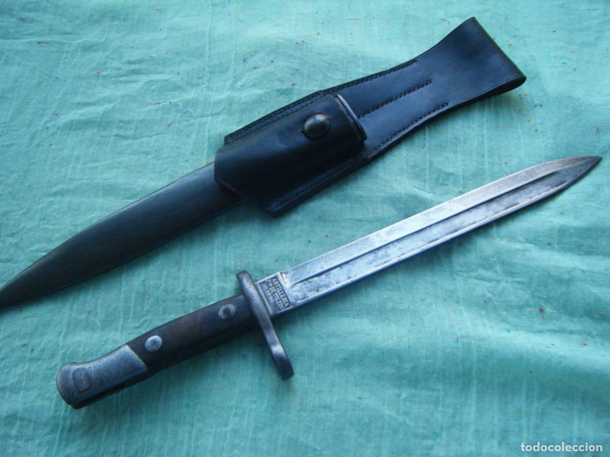 Militaria: BAYONETA MA&Uacute;SER ARTILLERIA, 1898