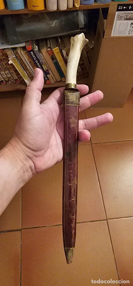 Militaria: Precioso cuchillo espa&ntilde;ol muy antiguo siglo XIX