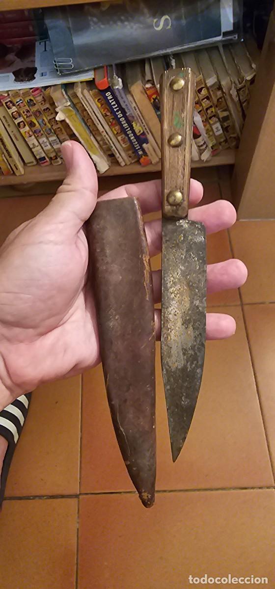 Militaria: Precioso cuchillo espa&ntilde;ol muy antiguo siglo XIX