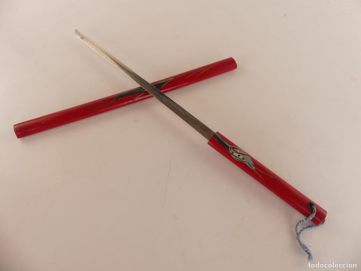 Militaria: CUCHILLO FORMA DE KATANA PEQUE&Ntilde;A JAPON OBJETO DE COLECCI&Oacute;N