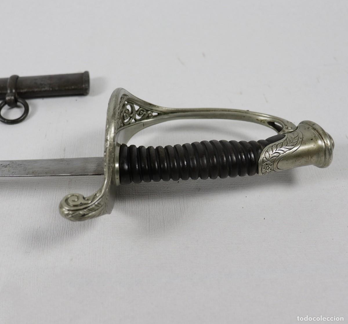 Militaria: Sable Francia Oficial de Infanter&iacute;a modelo 1854 PLATA