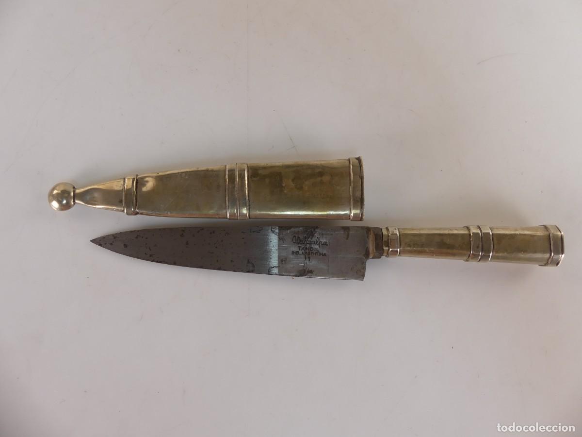 Military Antiques: CUCHILLO GAUCHO O FACON ARGENTINO HOJA TANDIL PIEZA DE COLECCI&Oacute;N