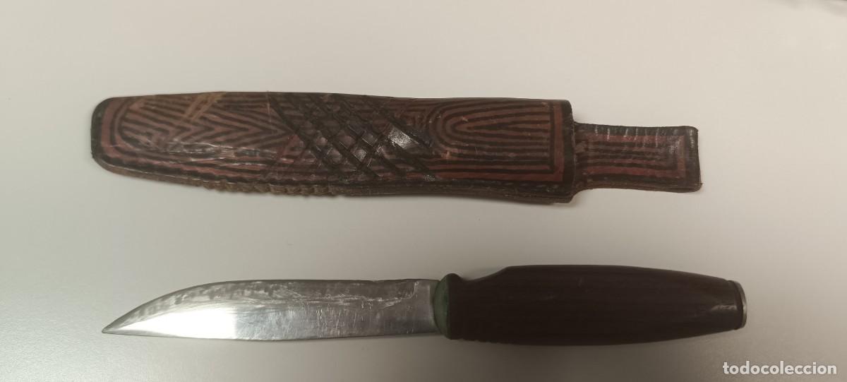 Military Antiques: CUCHILLO NORUEGO, FUNDA DE CUERO, NO DISTINGO FABRICANTE