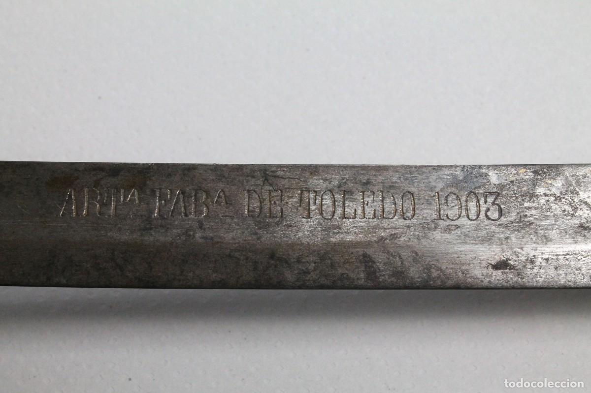 Militaria: ESPADA OFICIAL INFANTER&Iacute;A ESPA&Ntilde;OL A LA PRUSIANA ART&ordf; FAB&ordf; DE TOLEDO 1903 81