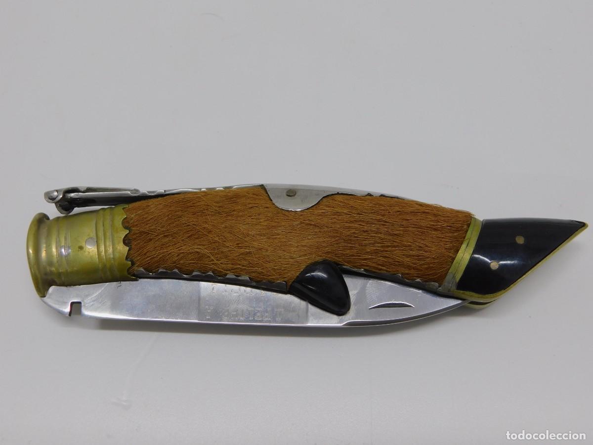 Militaria: NAVAJA DE ALBACETE PEZU&Ntilde;A - L. GARCIA